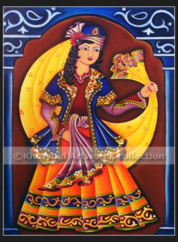 Iranian painting for sale