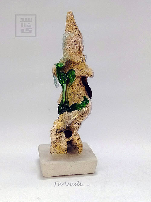 ceramic & glass sculpture | Faasadi
