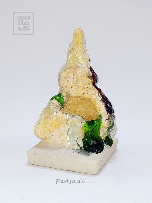 ceramic & glass sculpture | Faasadi