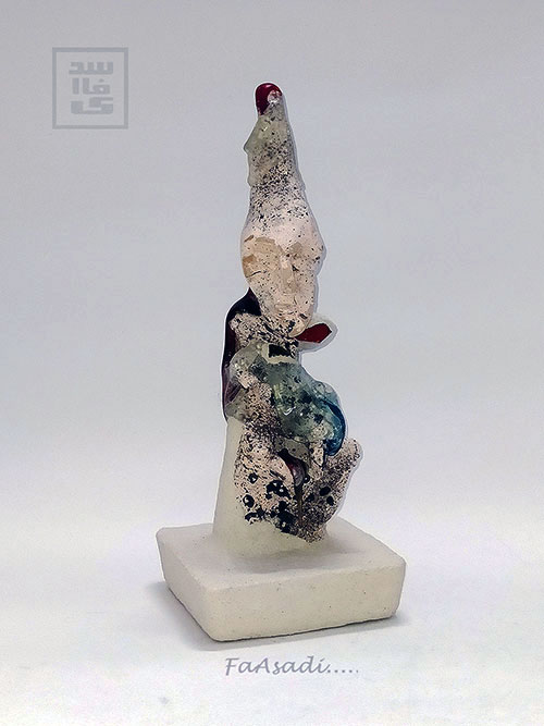 ceramic & glass sculpture | Faasadi